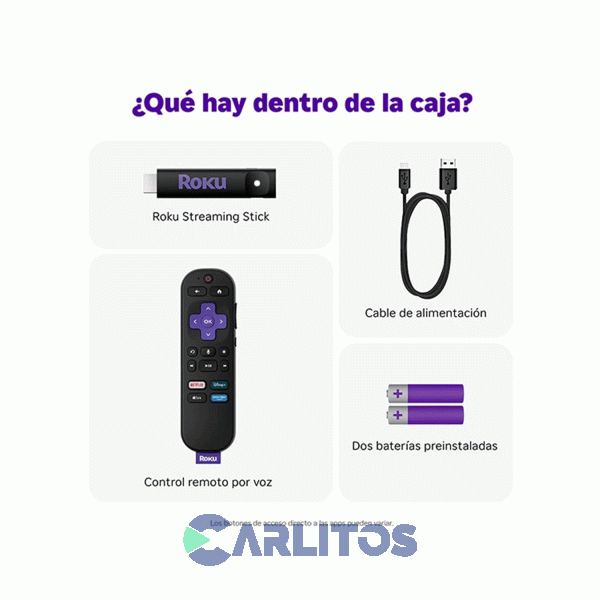 Smart Box Con Control Remoto Roku Streaming Stick