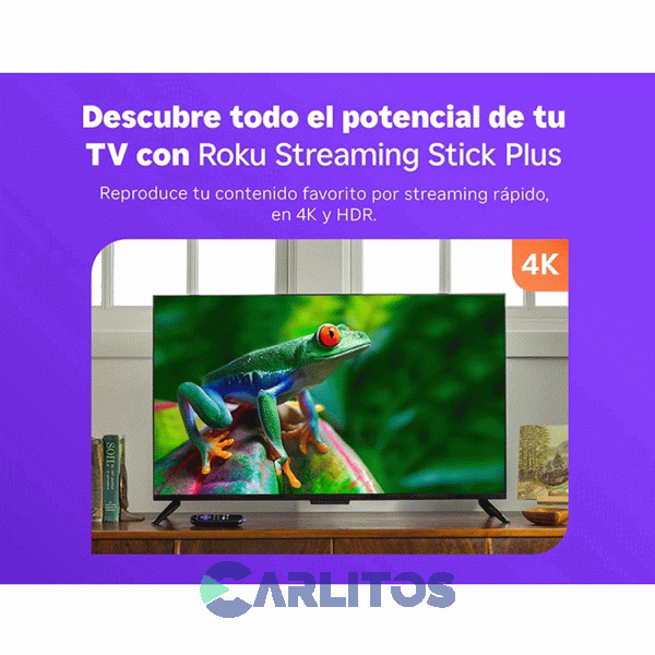 Smart Box Con Control Remoto Roku Streaming Stick Plus