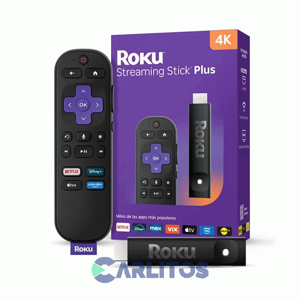 Smart Box Con Control Remoto Roku Streaming Stick Plus