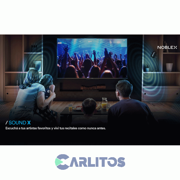 Smart TV Led 55" 4K Ultra HD Noblex Con Google Tv Dv55x8580