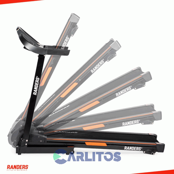 Fitness Cinta Motorizada 1.75 Hp Randers Inclinacion Manual Arg-466