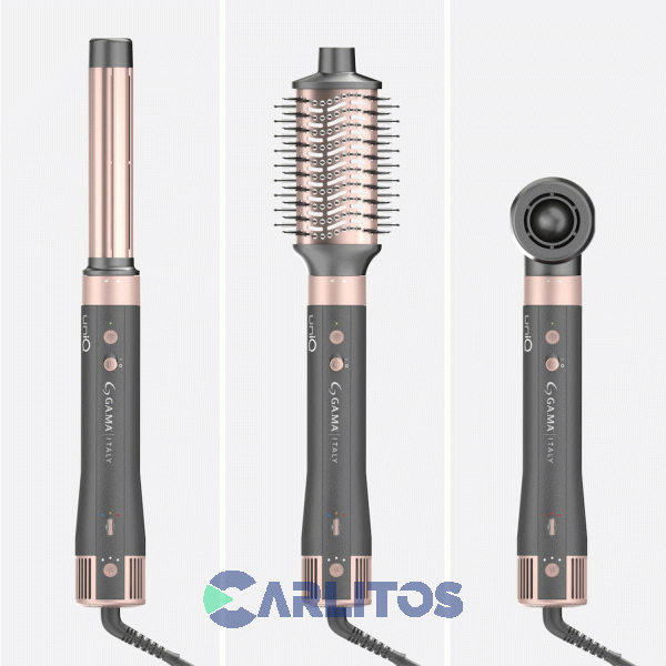 Cepillo Modelador De Pelo Ga.Ma Multistyler Uniq Aura Arg