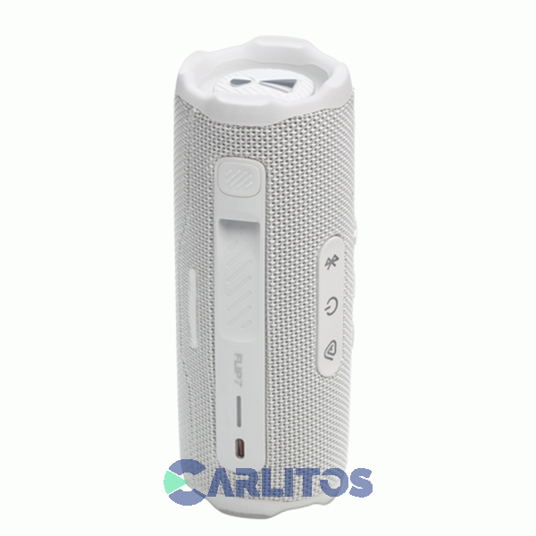 Parlante Portátil JBL Con Bluetooth Y Batería 35 Watts Rms Flip7whtam Blanco