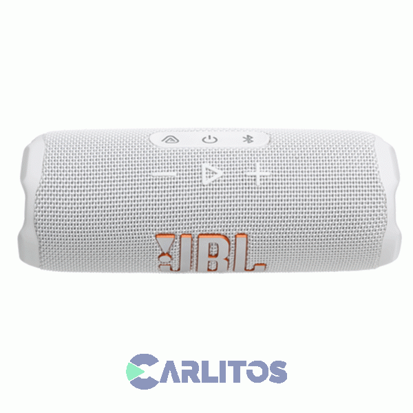 Parlante Portátil JBL Con Bluetooth Y Batería 35 Watts Rms Flip7whtam Blanco