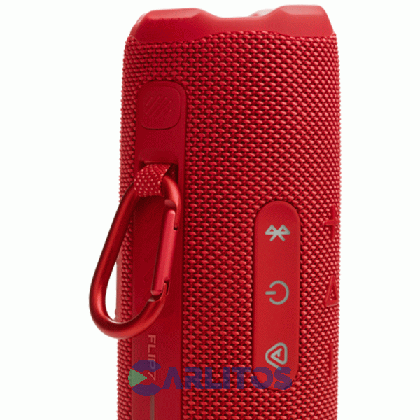 Parlante Portátil JBL Con Bluetooth Y Batería 35 Watts Rms Flip7redam Rojo