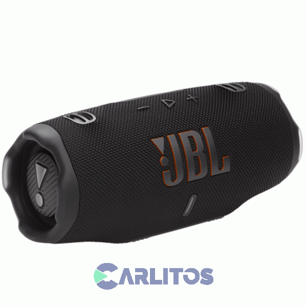 Parlante Portátil JBL Con Bluetooth Y Batería 45 Watts Rms Charge6blkam Negro
