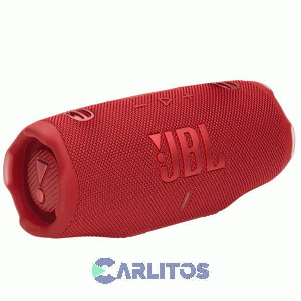 Parlante Portátil JBL Con Bluetooth Y Batería 45 Watts Rms Charge6Redam Rojo