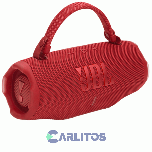 Parlante Portátil JBL Con Bluetooth Y Batería 45 Watts Rms Charge6Redam Rojo