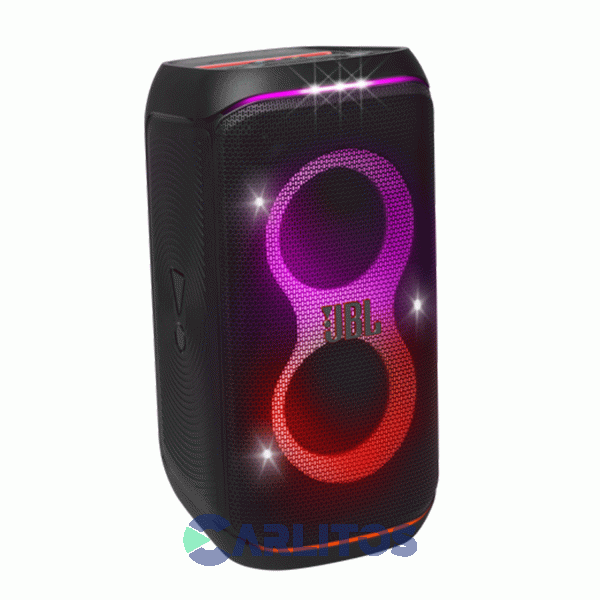 Parlante Torre Jbl Con Bluetooth Y Bateria 160 Watts Rms Partybox Club 120 Negro