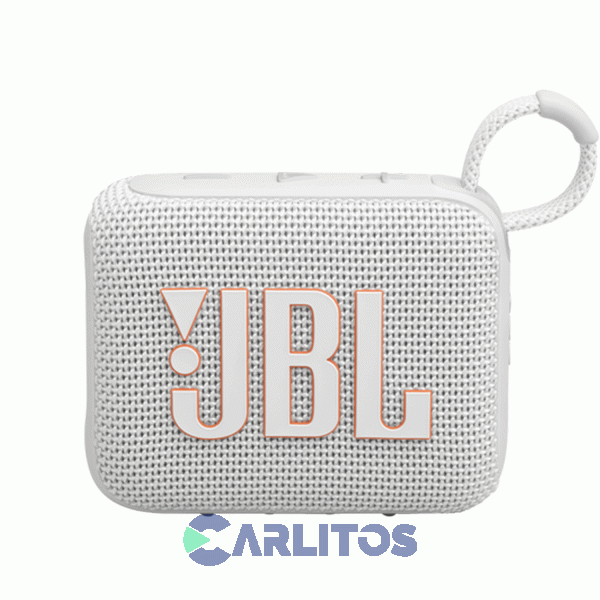 Parlante Portátil JBL Con Bluetooth Y Batería 4.2 Watts Rms Go Go4whtam Blanco