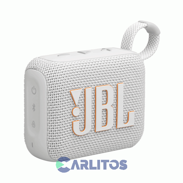 Parlante Portátil JBL Con Bluetooth Y Batería 4.2 Watts Rms Go Go4whtam Blanco