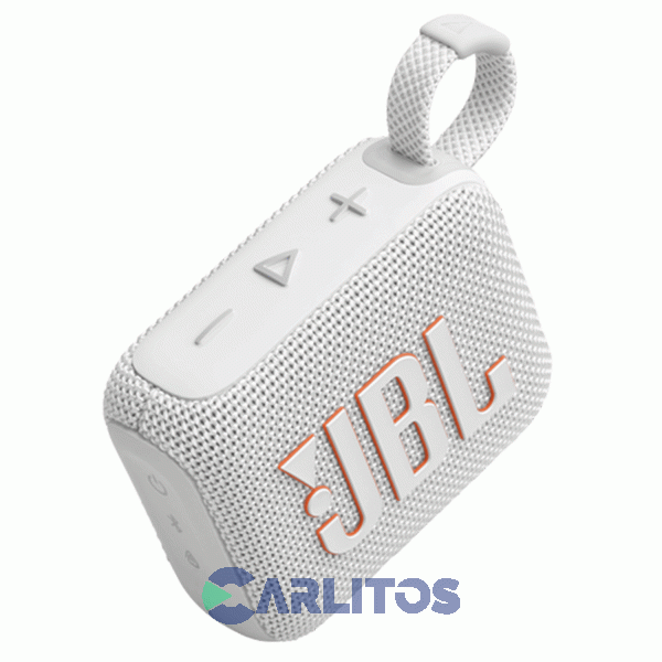 Parlante Portátil JBL Con Bluetooth Y Batería 4.2 Watts Rms Go Go4whtam Blanco