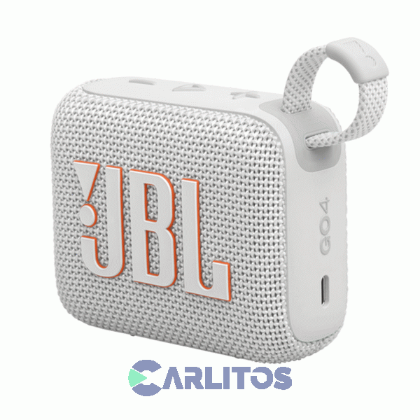 Parlante Portátil JBL Con Bluetooth Y Batería 4.2 Watts Rms Go Go4whtam Blanco