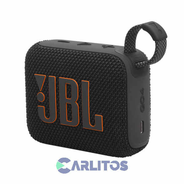 Parlante Portátil JBL Con Bluetooth Y Batería 4.2 Watts Rms Go Go4blkam Negro
