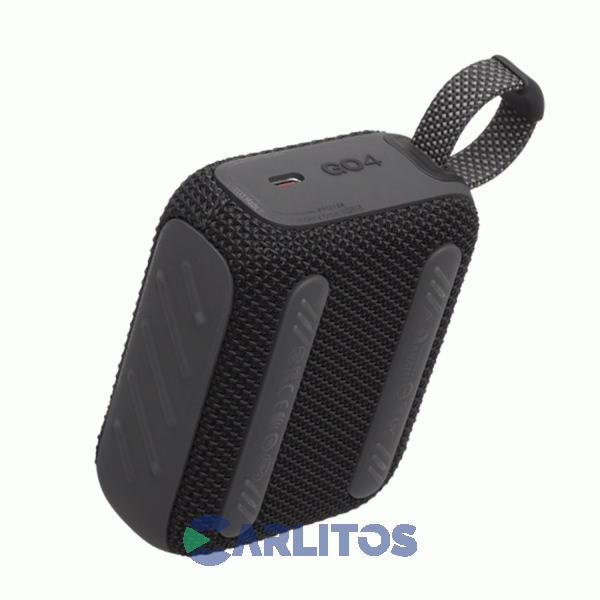 Parlante Portátil JBL Con Bluetooth Y Batería 4.2 Watts Rms Go Go4blkam Negro