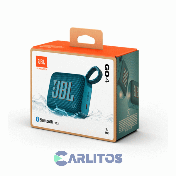 Parlante Portátil JBL Con Bluetooth Y Batería 4.2 Watts Rms Go Go4bluam Azul