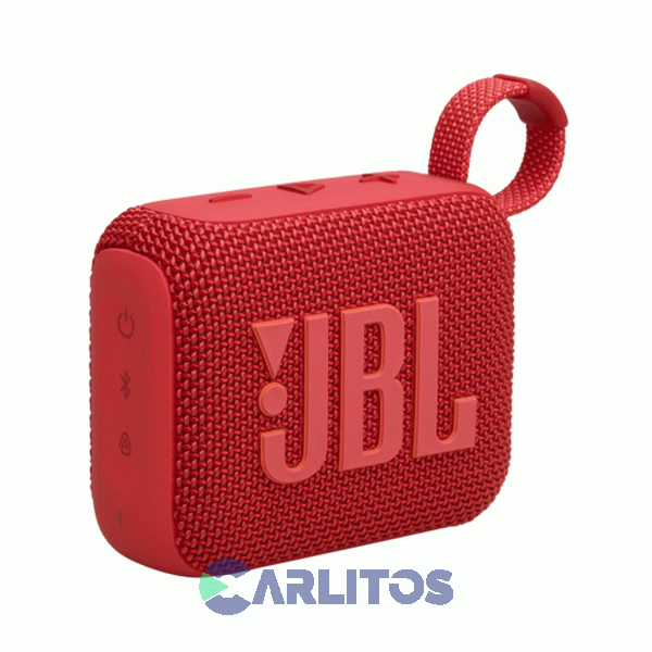 Parlante Portátil JBL Con Bluetooth Y Batería 4.2 Watts Rms Go Go4redam Rojo