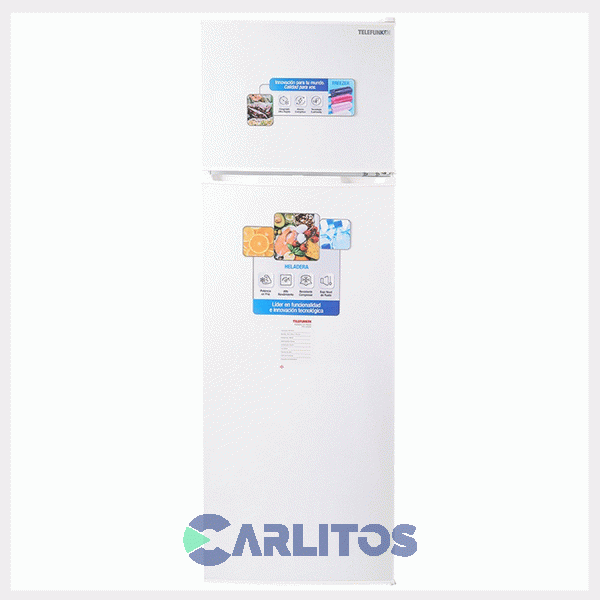 Heladera Con Freezer Telefunken 300 Litros Blanca Tkf-Hd300b