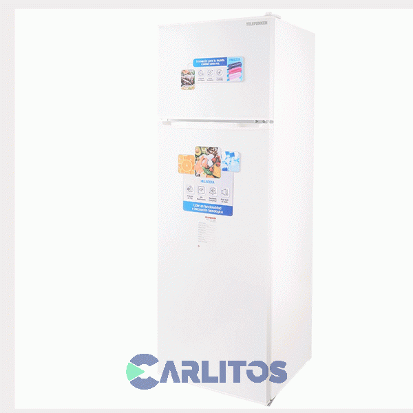 Heladera Con Freezer Telefunken 300 Litros Blanca Tkf-Hd300b
