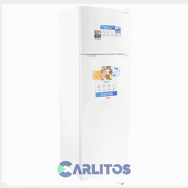 Heladera Con Freezer Telefunken 300 Litros Blanca Tkf-Hd300b