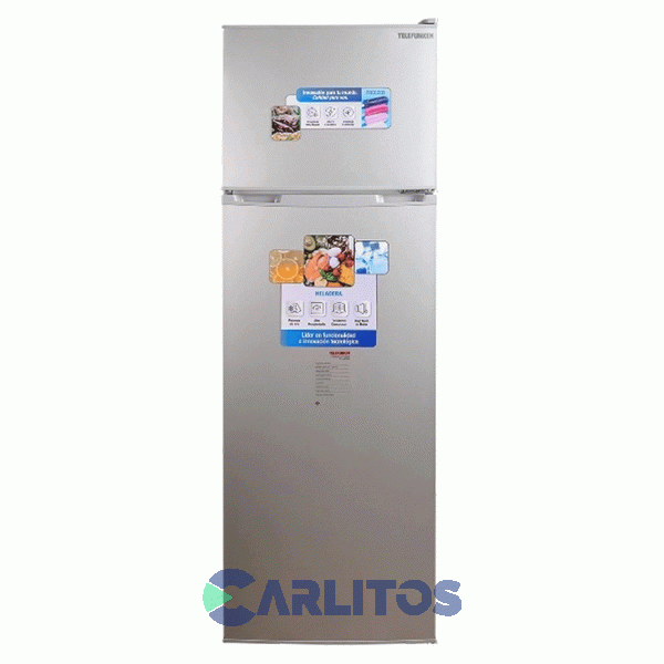 Heladera Con Freezer Telefunken 300 Litros Acero Inoxidable Tkf-Hd300