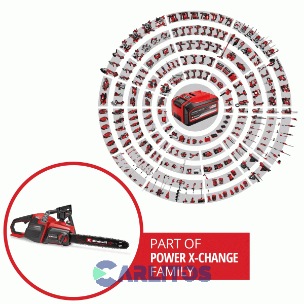 Motosierra Inalambrica Einhell 18 Volts Espada 40 Cm 4600050 Gp-Lc 36/40 Li Bl-Solo