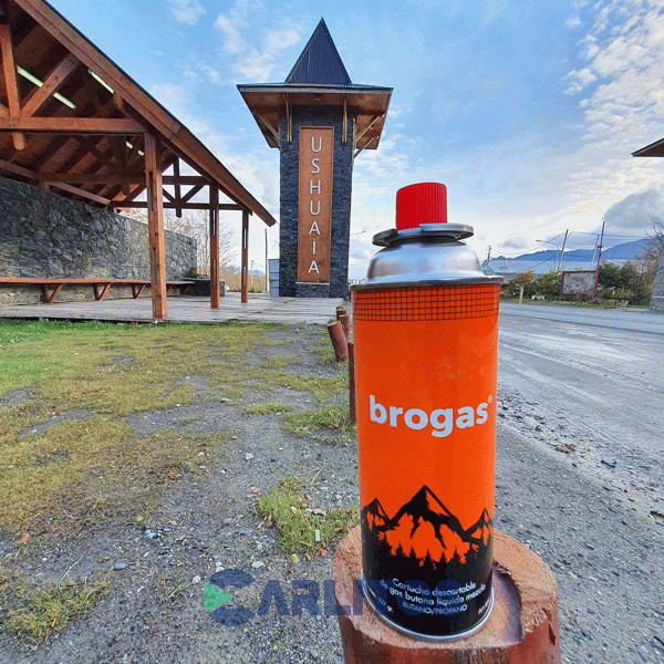 Cartucho Descartable De Gas Butano 227 Gramos Brogas 466