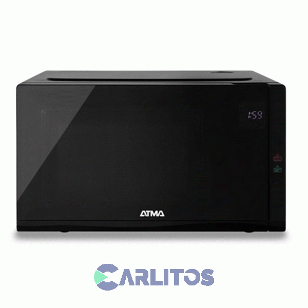 Microondas Digital Con Grill Atma 30 Litros Negro Watdgb30uap
