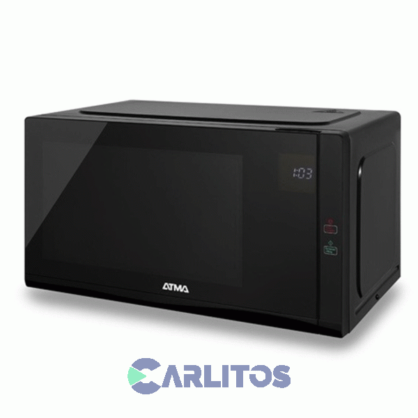 Microondas Digital Con Grill Atma 30 Litros Negro Watdgb30uap