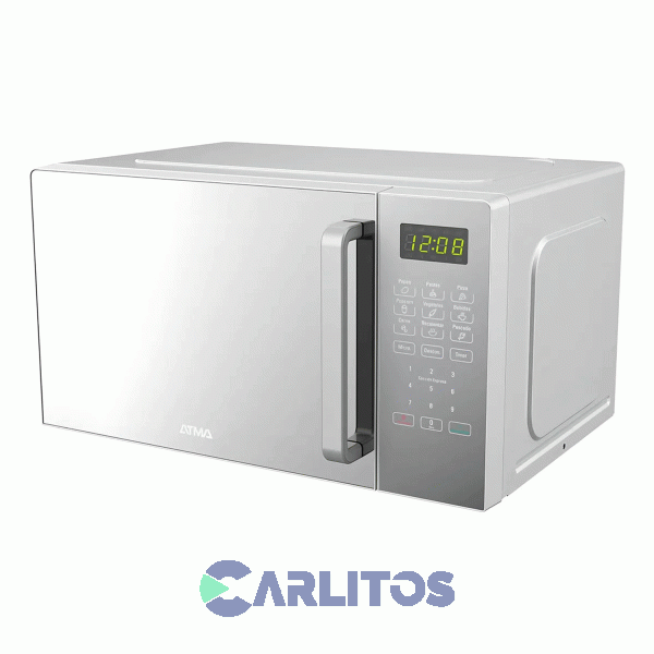 Microondas Digital Atma 20 Litros Gris Watds20ucp