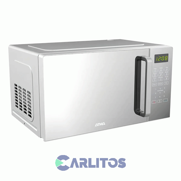Microondas Digital Atma 20 Litros Gris Watds20ucp