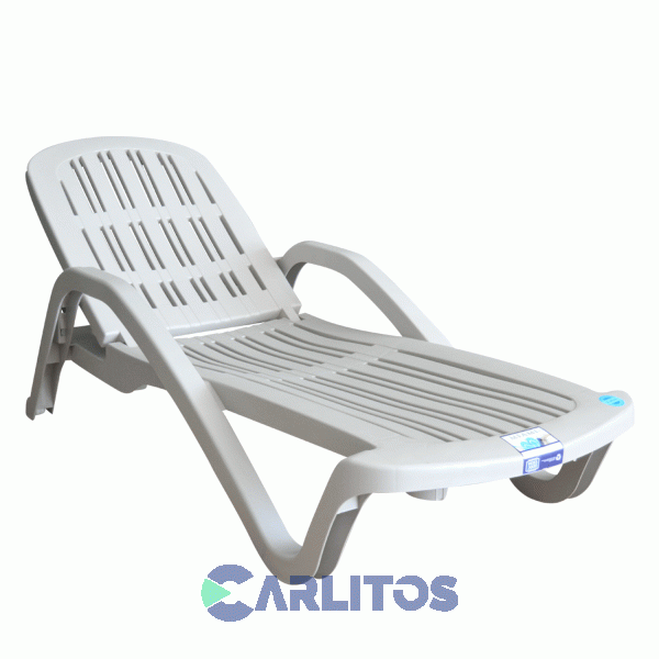 Reposera Pvc Voss 5 Posiciones Color Dakar Miami