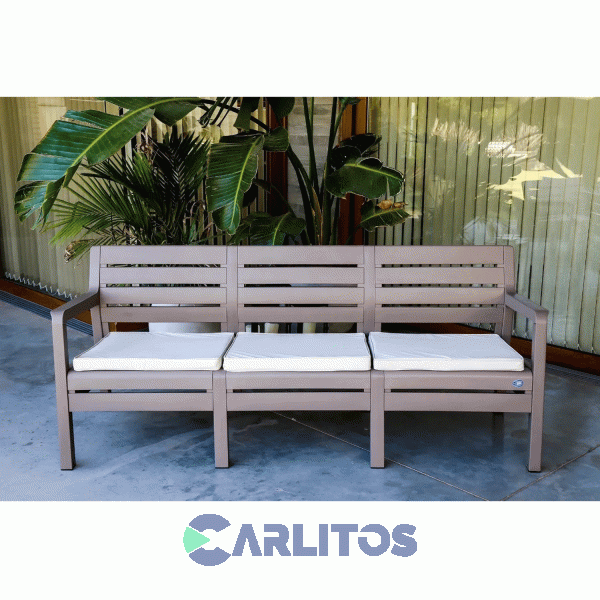 Sillón 3 cuerpos Capuchino Voss 2000 Paris