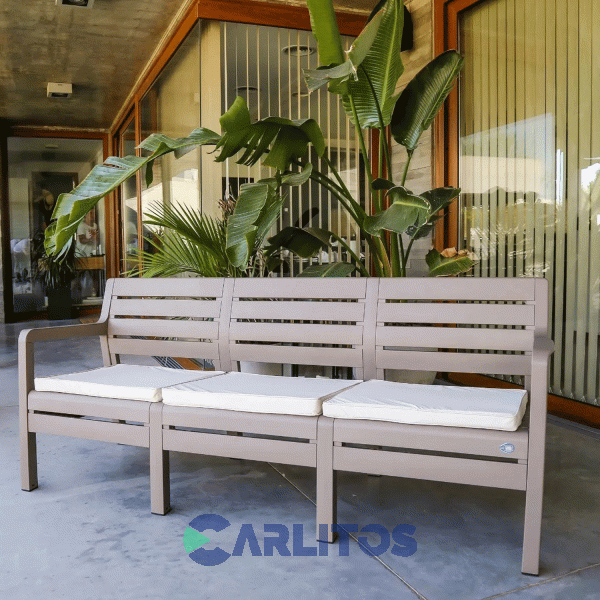 Sillón 3 cuerpos Capuchino Voss 2000 Paris