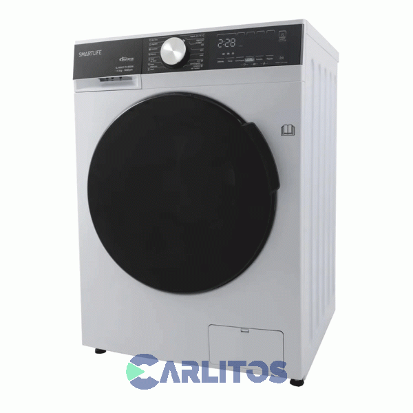 Lavarropa Carga Frontal Smartlife Inverter 11.5 KG-1400 RPM Blanco Sl-wmi1151400w