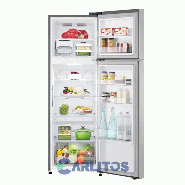 Heladera No Frost Lg Inverter 335 Litros Acero Inoxidable Vt34bpy