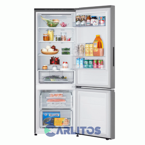 Heladera No Frost LG Combi Inverter 335 Litros Acero Inoxidable Vb33bpy