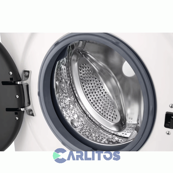 Lavarropa Carga Frontal Lg Inverter 6.5 Kg 1200 Rpm Blanco Wm65gwvfs6