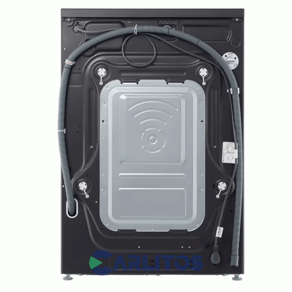 Lavasecarropa LG Inverter 15+8 Kg 1200 Rpm Gris Wd15egntspg