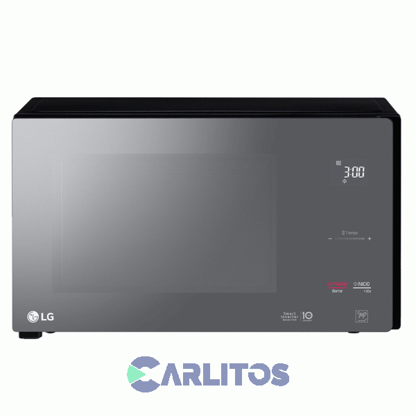 Microondas Con Grill Lg Digital Inverter 42 Litros Negro  Mh8298dir