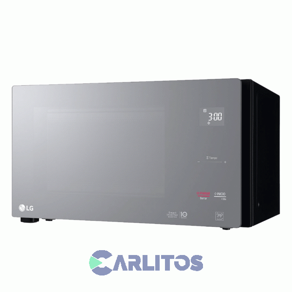 Microondas Con Grill Lg Digital Inverter 42 Litros Negro  Mh8298dir
