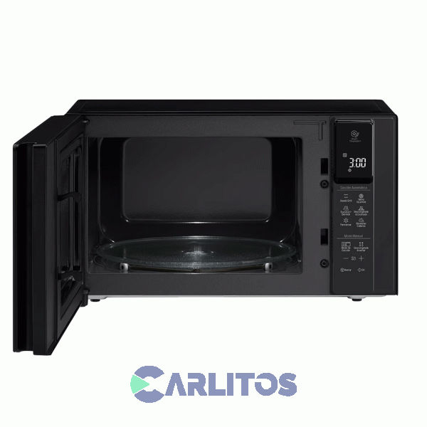 Microondas Con Grill Lg Digital Inverter 42 Litros Negro  Mh8298dir