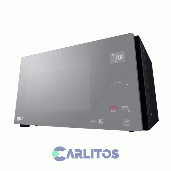 Microondas Con Grill Lg Digital Inverter 42 Litros Negro  Mh8298dir