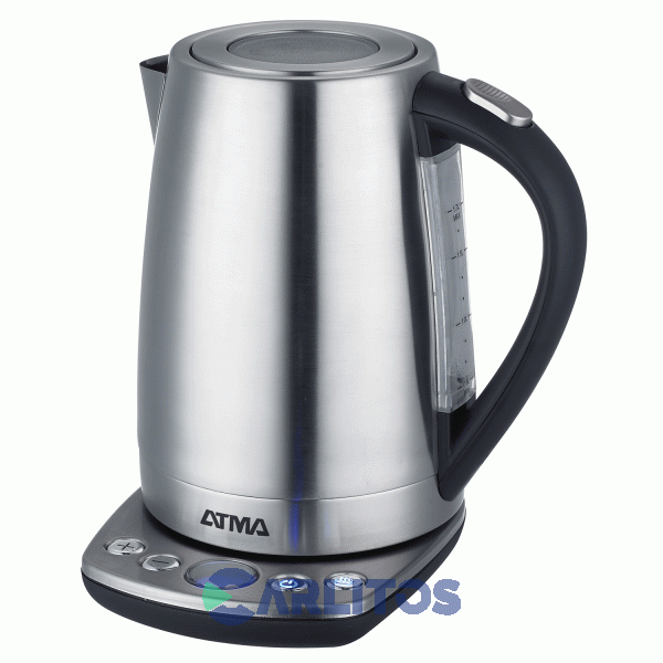 Pava Eléctrica Digital Con Jarra De Acero Inoxidable Atma Ped2508iap