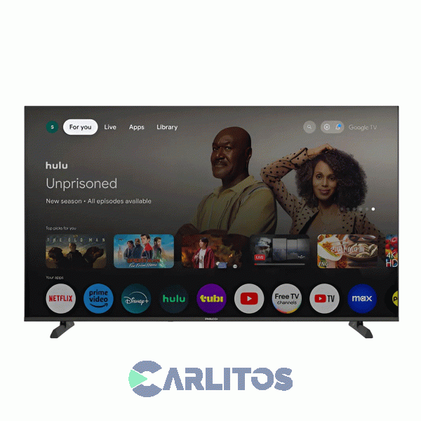 Smart TV Led 55" 4K Ultra HD Con Google Tv Philco Pld55us25gh