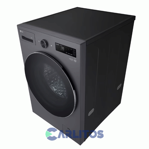 Lavarropa Carga Frontal Lg Inverter 17 KG - 1000 RPM Gris Wm17egntspg-ns