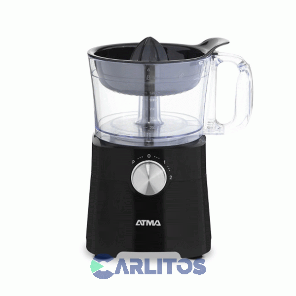 Multiprocesadora Con Licuadora Atma 650 Wts Lp8426nap Negra