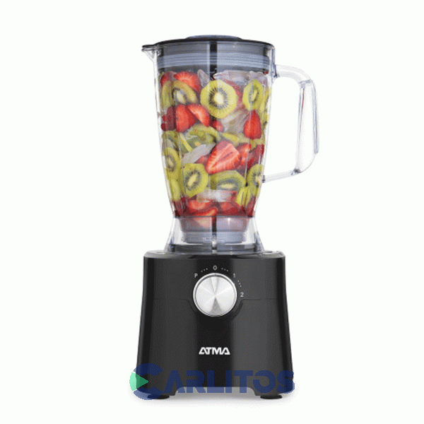 Multiprocesadora Con Licuadora Atma 650 Wts Lp8426nap Negra