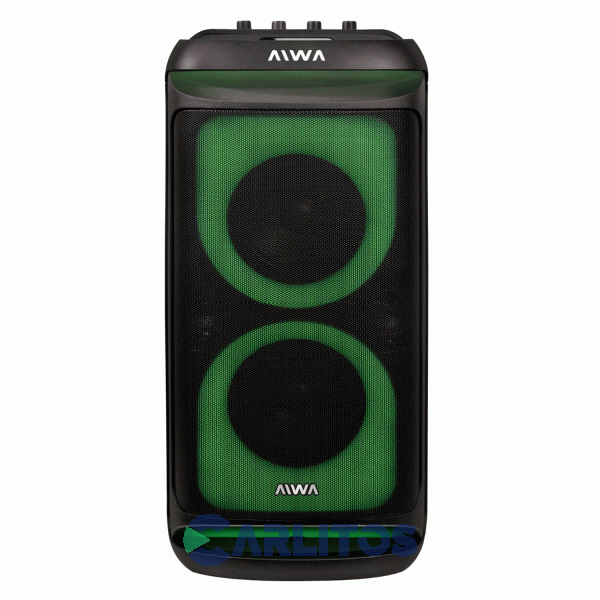 Parlante Torre Aiwa Con Bluetooth Y Bater&iacute;a 12000 Watts AIWA Aw-t406
