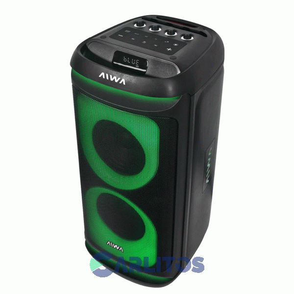 Parlante Torre Aiwa Con Bluetooth Y Bater&iacute;a 12000 Watts AIWA Aw-t406